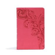 CSB Ultrathin Reference Bible, Pink LeatherTouch, Indexed 9781433647529