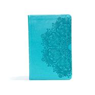 CSB Ultrathin Reference Bible, Teal LeatherTouch 9781433647536