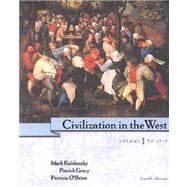 PACKAGE: Civilization in the West, Vol. 1 w/ CD 9780201767537