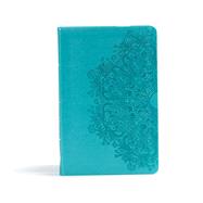 CSB Ultrathin Reference Bible, Teal LeatherTouch, Indexed 9781433647543
