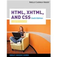 Html, Xhtml, And Css : Comprehensive 9780538747547