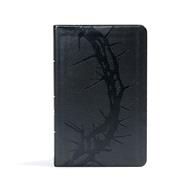CSB Ultrathin Reference Bible, Charcoal LeatherTouch 9781433647550