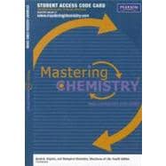 MasteringChemistry -- Standalone Access Card -- for General, Organic, and Biological Chemistry Structures of Life 9780321767554