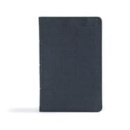 CSB Ultrathin Reference Bible, Black LeatherTouch 9781433647574