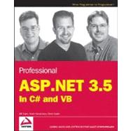 Professional ASP. NET 3.5 : In C# and VB 9780470187579