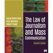 The Law of Journalism and Mass Communication 9781544377582