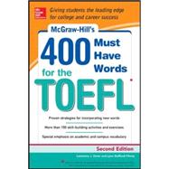 McGraw-Hill Education 400 Must-Have Words for the TOEFL, 2nd Edition 9780071827591