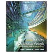 Introductory Mathematical Analysis for Business, Economics, and the Life and Social Sciences