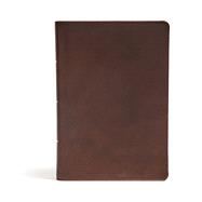 CSB Ultrathin Reference Bible, Brown Genuine Leather 9781433647611