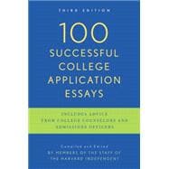 100 Successful College Application Essays (Updated, Third Edition) 9780451417619
