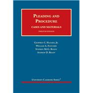 Pleading and Procedure, Cases and Materials 9781642427622