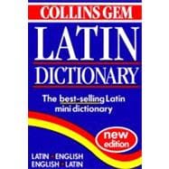 Collins Gem Latin Dict Pb 9780004707631