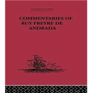 Commentaries of Ruy Freyre de Andrada 9781138867642