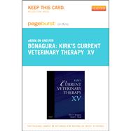 Kirk's Current Veterinary Therapy XV Pageburst on Kno Retail Access Code 9780323227643