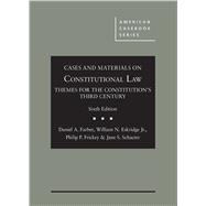 Cases and Materials on Constitutional Law 9781634607643