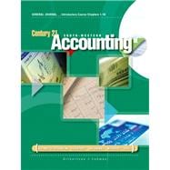 Introductory Course, Chapters 1-16 for Gilbertson/Lehman's Century 21 Accounting: General Journal, 9th