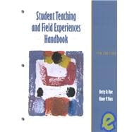 Student Teaching and Field Experiences Handbook