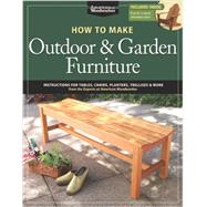 How to Make Outdoor & Garden Furniture 9781565237650