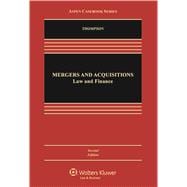 Mergers and Acquisitions Law and Finance
