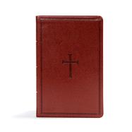 CSB Ultrathin Reference Bible, Brown LeatherTouch 9781433647666