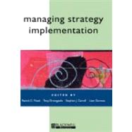 Managing Strategy Implementation