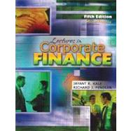 Lectures in Corporate Finance 9780757557675