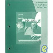 Recycling Problems Working Papers for Gilbertson/Lehman's Century 21 Accounting: General Journal, 9th 9780538447676