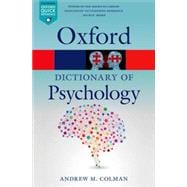 A Dictionary of Psychology 9780199657681