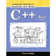 Starting Out with C++, Standard Version 2005 Update Package 9780321387684