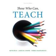 Those Who Can, Teach 9781305077690