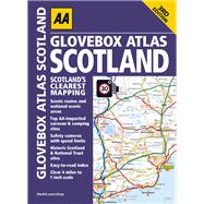 AA Glovebox Atlas Scotland 9780749577698