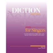 DICTION FOR SINGERS 9781934477700