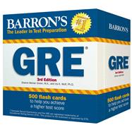 Barron's GRE Flash Cards 9780764167706
