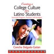 Creating a College Culture for Latino Students : Successful Programs, Practices, and Strategies 9781452257709