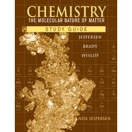 Chemistry: The Molecular Nature of Matter, Study Guide, 6th Edition 9780470577721