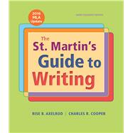 The St. Martin's Guide to Writing Short Edition with 2016 MLA Update 9781319087722