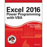 Excel 2016 Power Programming With Vba 9781119067726