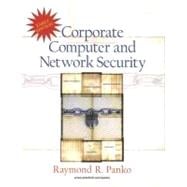 Early Edition Corporate Computer and Network Security 9780131017740