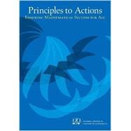 Principles to Actions: Ensuring Mathematical Success for All 9780873537742