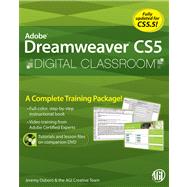 Dreamweaver CS5 Digital Classroom, (Book and Video Training covers CS5 & CS5.5) 9780470607749