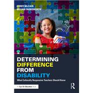 Determining Difference from Disability