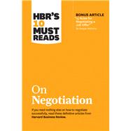Hbr's 10 Must Reads on Negotiation 9781633697751