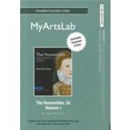 NEW MyArtsLab with Pearson eText Student Access Code Card for The Humanities, Volume 1 (standalone) 9780205177752