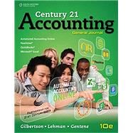 Century 21 Accounting General Journal, Copyright Update 9781305947771