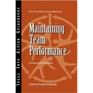Maintaining Team Performance