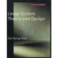 Linear System Theory and Design 9780195117776