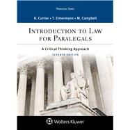 Introduction to Law for Paralegals 9781543807783