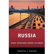 Russia What Everyone Needs to KnowR 9780199917792