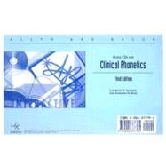 Clinical Phonetics. Audio CD 9780205377794
