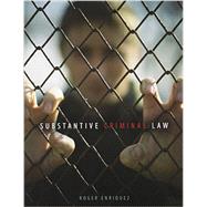 Substantive Criminal Law 9781465277794